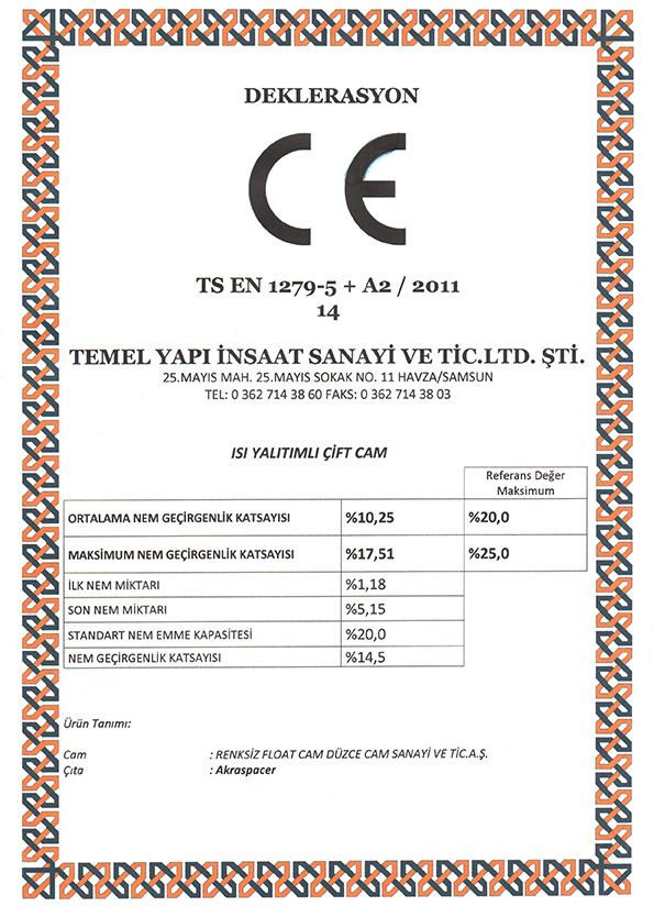  DOUBLE GLASS PRODUCTS